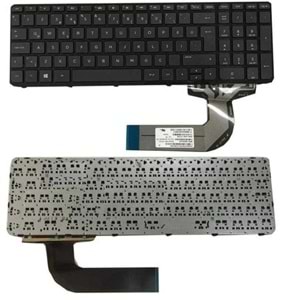 HYLHP117KLV -HP Pavilion Siyah Çerçeveli 15-e 15-n 15-d 15-f 15-g 15-r 250 G2 250 G3 255 G3 256 G3 AER65A00210 AER65A00310 SG-59800-28A SG-59800-XUA SN6126 SN7130 R65 7J1480 15-a 15e 15n 15G 15r R68 TR Klavye Tuş Takımı