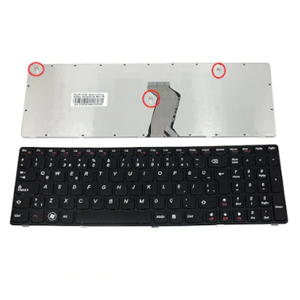 HYLLNV100KLV -Lenovo SİYAH Z560 Z560a Z565 G570 G570a G575 20079 20081 20060 20066 g770 G780 20138 TR Klavye