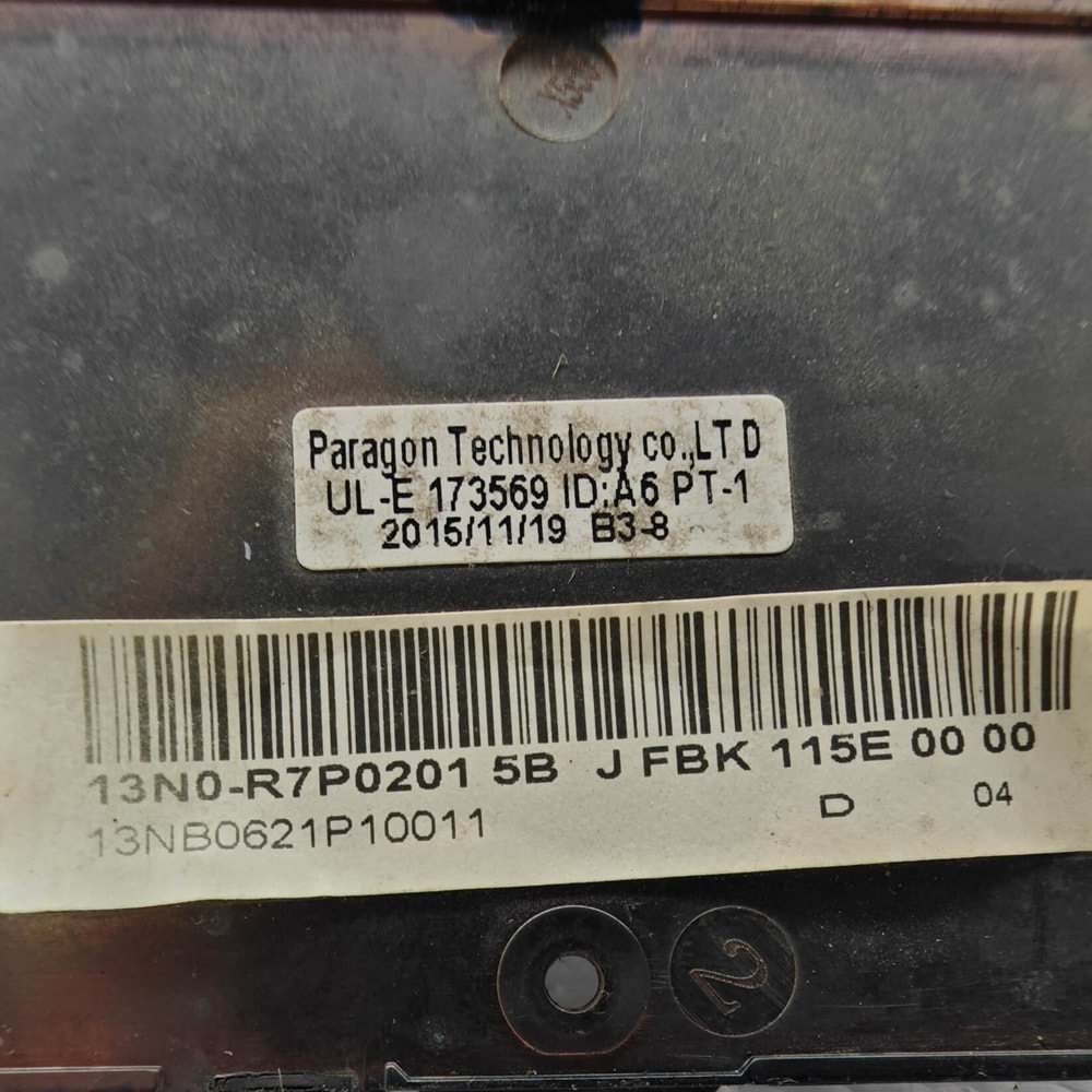2.EL - Orjinal Asus X554 X555 X555L X555LJ X555LA Notebook Ram Kapak