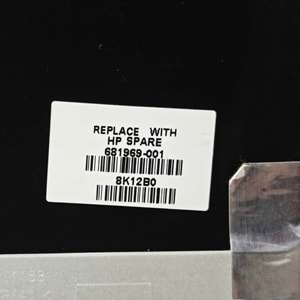 2.EL - Orjinal Hp Envy DV7 DV7-7000 DV7T-7000 Serisi Notebook Ekran Arka Kapak Lcd Cover