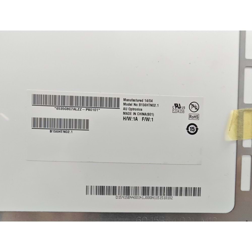 HYL - Auo Optronics 15.6