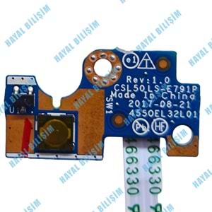 2.EL - Orjinal Hp Pavilion 15-BR 15-BW 15-BS 250 G6 255 G6 Notebook Açma Kapama Power Tetik Kart