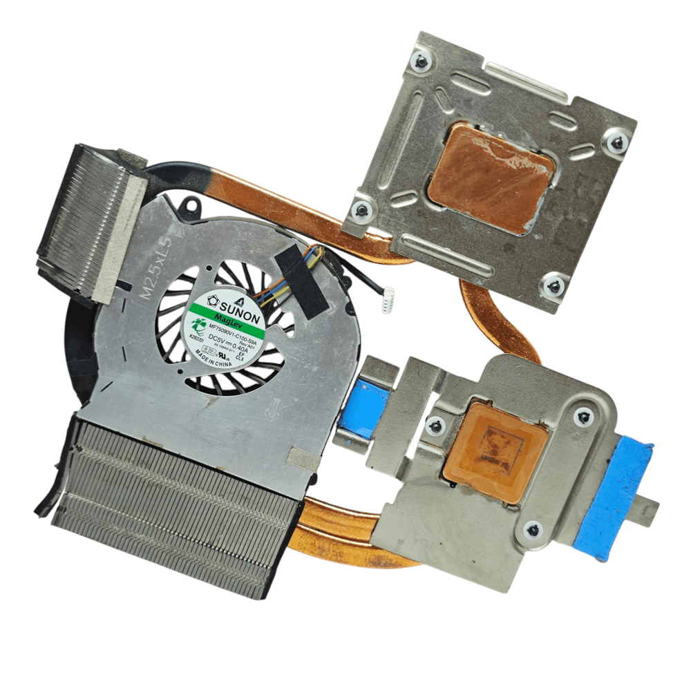 2.EL - Orjinal Hp Pavilion Dv6-7000 Dv7-7000 Hp Dv6-7000 Dv7-7000 DV6T-7000 Notebook Cpu İşlemci Fan Bakır Soğutucu