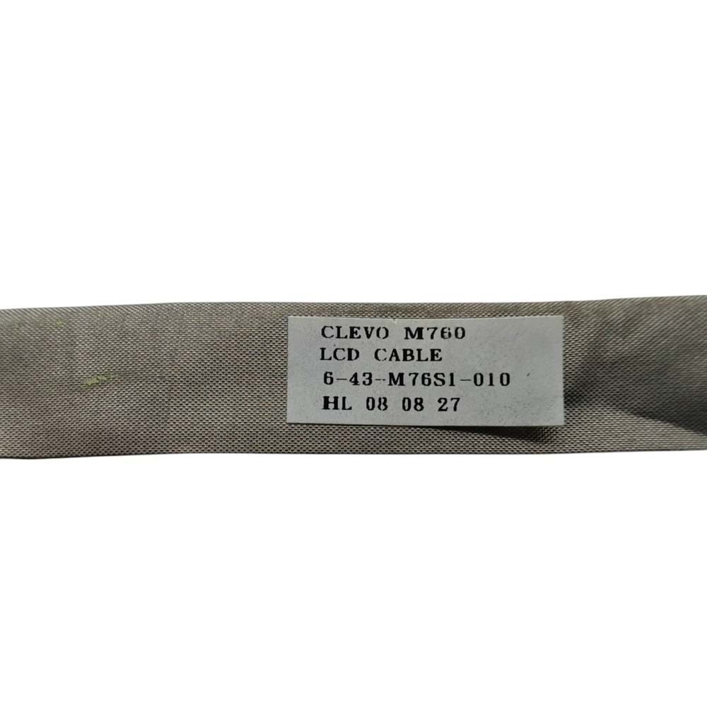 2.EL - Orjinal Casper M76S M762SUN M762SU M765S Notebook Lcd Ekran Data Flex Kablo