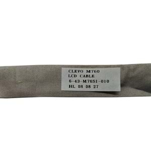 2.EL - Orjinal Casper M76S M762SUN M762SU M765S Notebook Lcd Ekran Data Flex Kablo