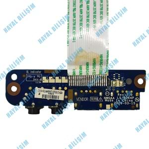 2.EL - Orjinal Toshıba Satellite A660 A665 P750 P755 Usb ses kartı - LS-6064P