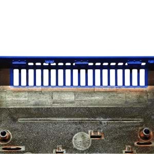 2.EL - Orjinal Hp Pavilion 15-AU 15-AW TPN-Q172 TPN-Q175 Notebook Mavi Alt Kasa