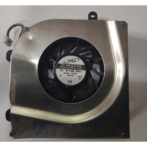 2.EL - Orjinal Datron KN1 3 Pin Notebook Cpu Fan - AB6505HB-SB3