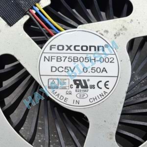 ++ 2.EL - Orjinal Çıkma Hp 15-D 15-A 250 G2 255 G2 4 Pin Notebook Cpu Fan Soğutucu