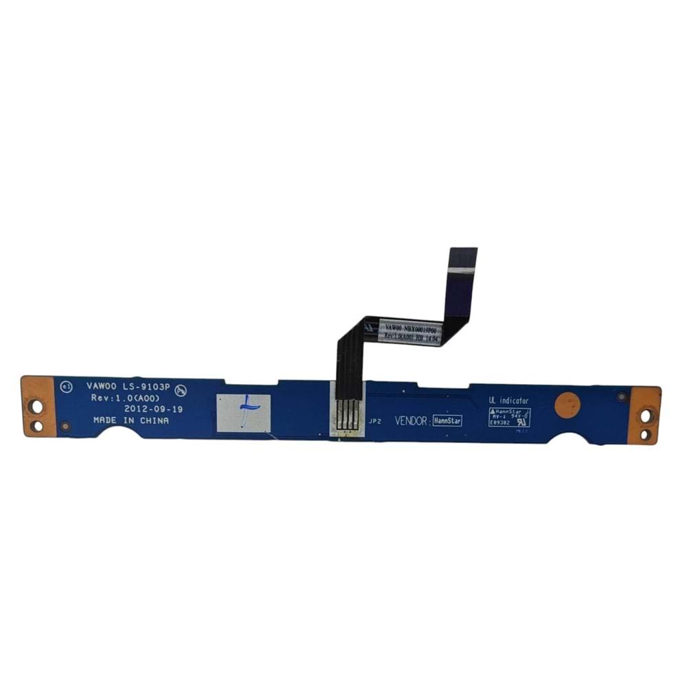 2.EL - Orjinal Dell Inspiron 15-3521 5521 3537 5537 Touch pad Sağ Sol Buton Kart