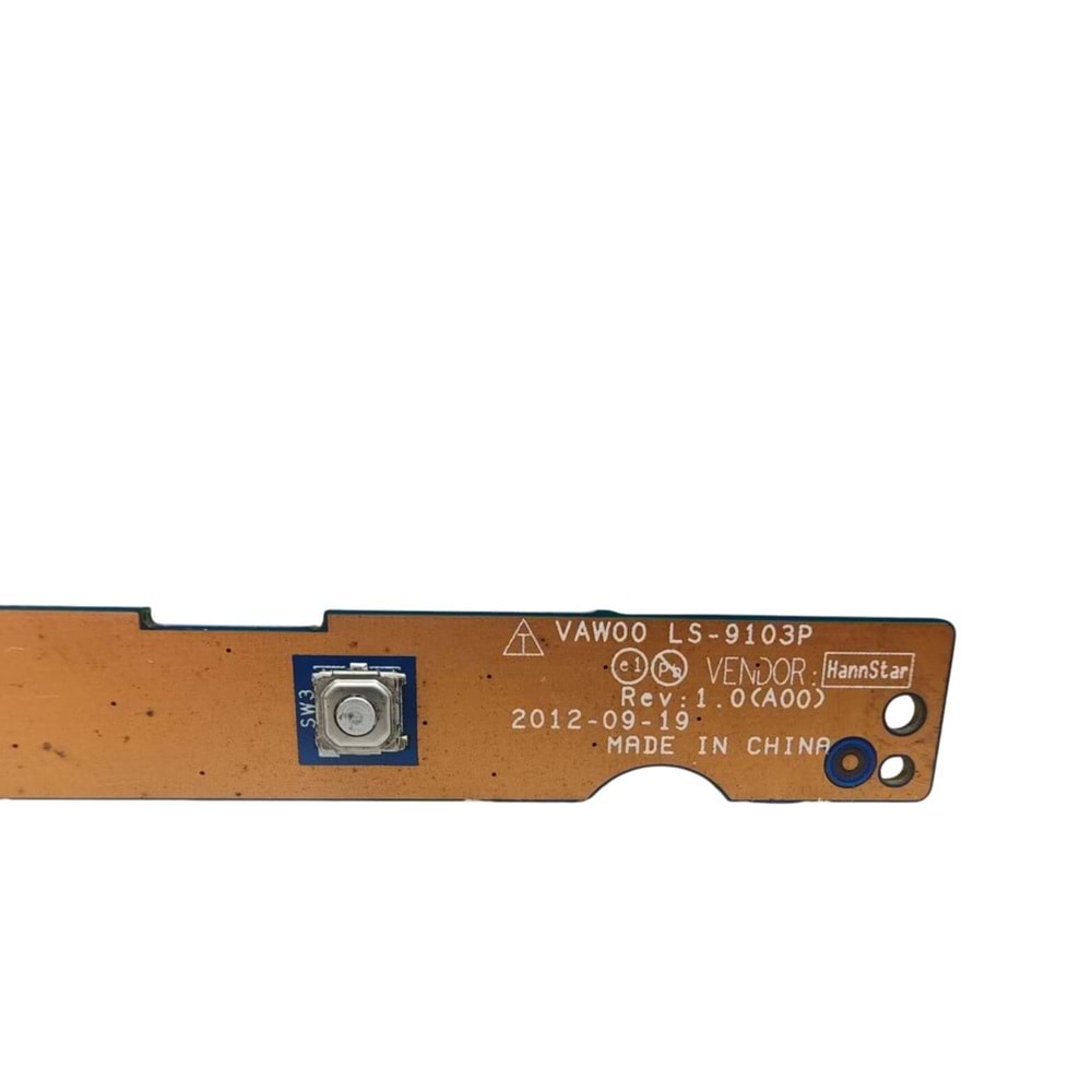 2.EL - Orjinal Dell Inspiron 15-3521 5521 3537 5537 Touch pad Sağ Sol Buton Kart