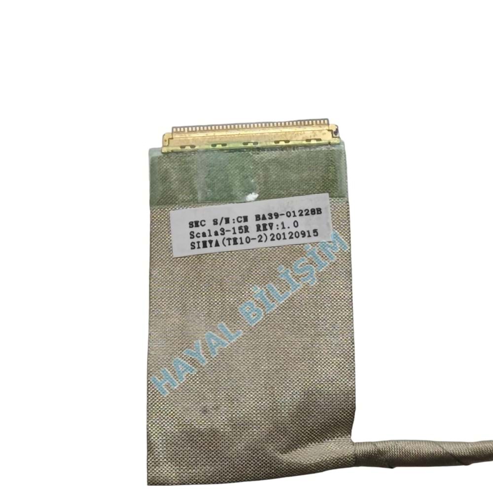 2.EL - Orjinal Samsung NP300E5C NP300E5A 20 Pin Notebook Ekran Lvds Data Flex Kablo