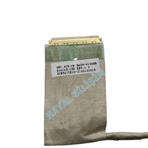 2.EL - Orjinal Samsung NP300E5C NP300E5A 20 Pin Notebook Ekran Lvds Data Flex Kablo