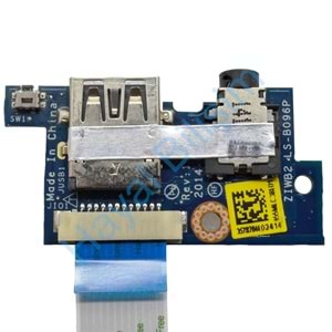 2.EL - Orjinal Lenovo B50-30 B50-70 B50-80 B51-30 B51-45 B51-80 N50-45 N50-80 305 B50 N50 B51 Notebook Usb & Ses Kart Usb Audıo Kart