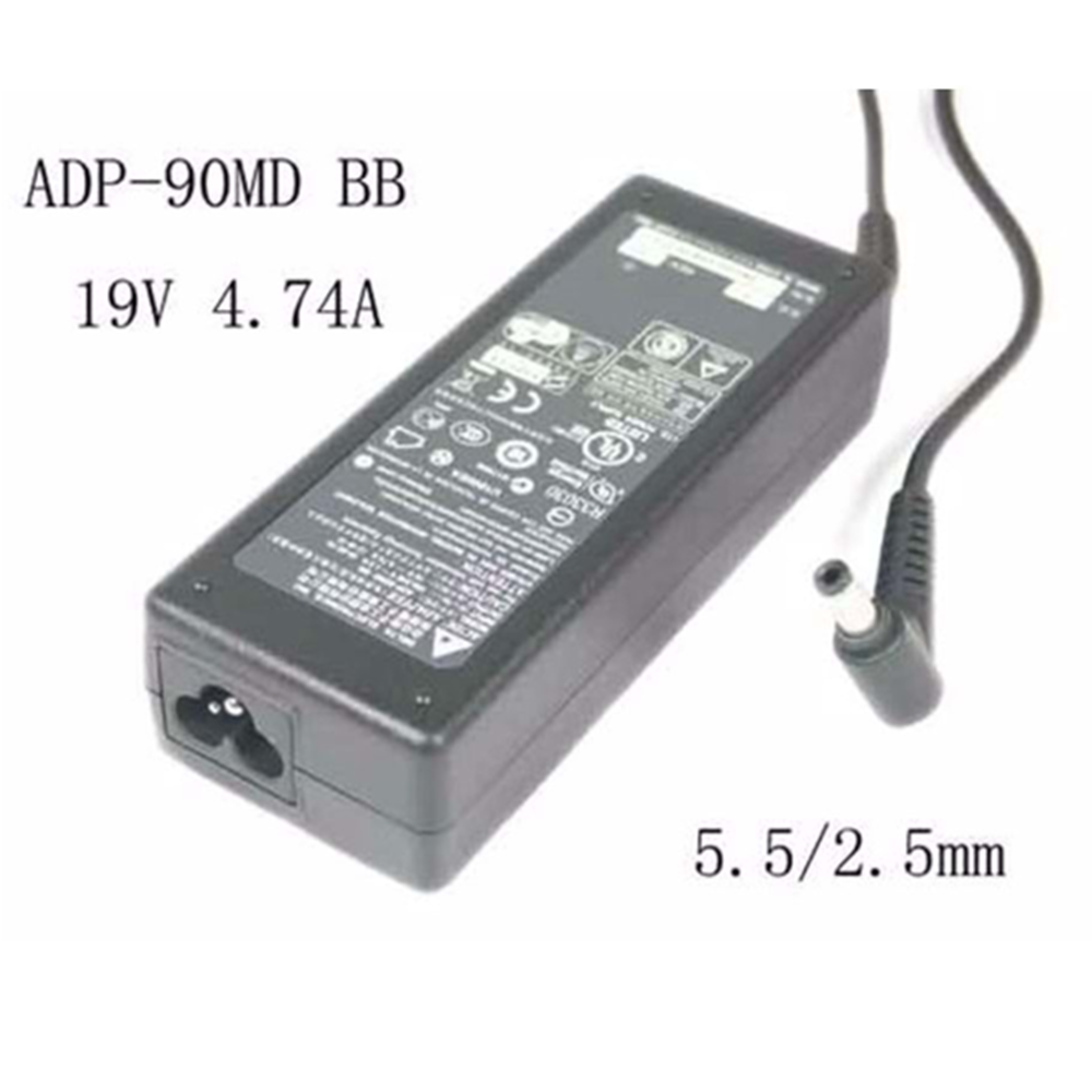 + 2.EL - Orjinal DELTA Casper ADP-90MD 19V 4.74A 5.5mm X 2.5mm Standart Uç - PA-1900-24 Güç Adaptörü Şarj Cihazı
