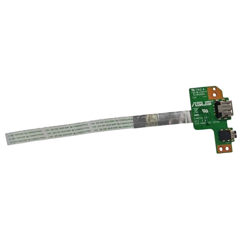 2.EL - Orjinal Asus Vivobook E502N E502NA E402 X402 E402SA Notebook Usb Ses I/O Kart