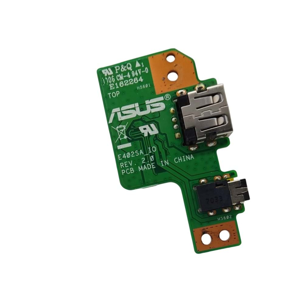 2.EL - Orjinal Asus Vivobook E502N E502NA E402 X402 E402SA Notebook Usb Ses I/O Kart