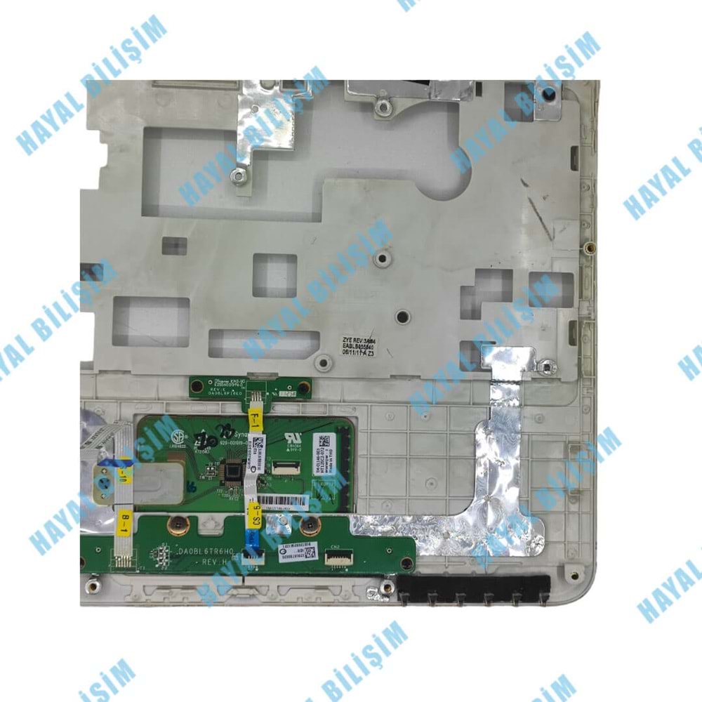 2.EL - Orjinal Toshiba Satellite L750 L750D L755 L755D Notebook Beyaz Notebook Üst Kasa Klavye Kasası