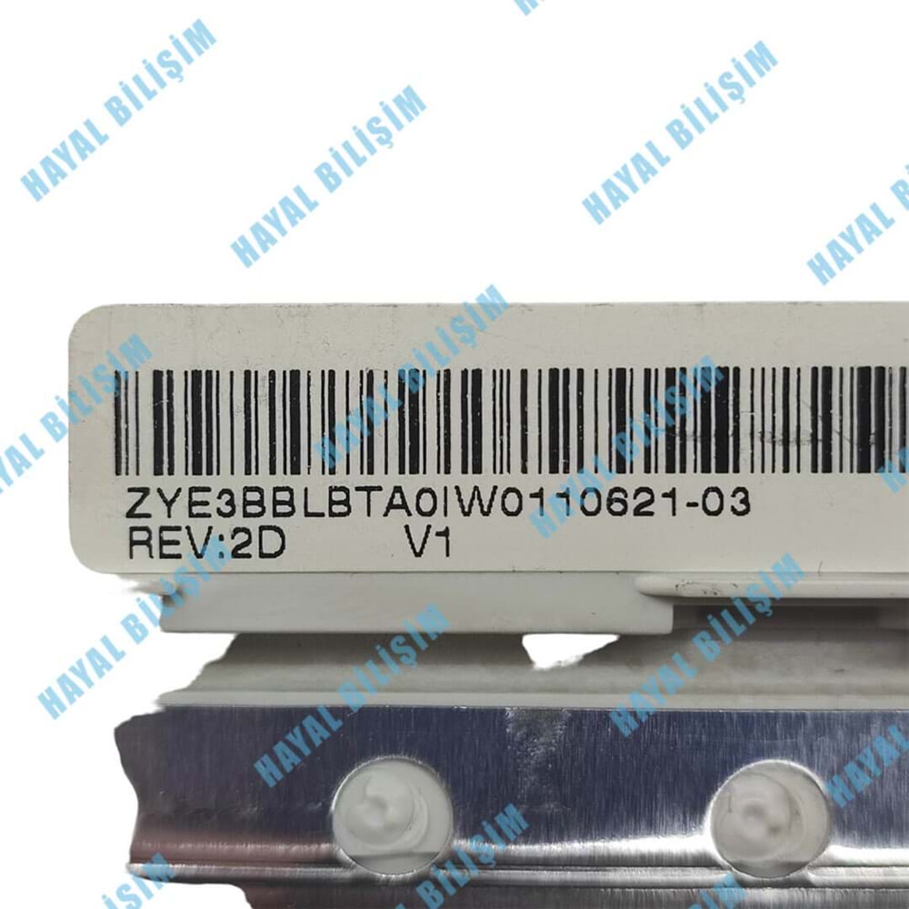 2.EL - Orjinal Toshiba Satellite L750 L750D L755 L755D Notebook Beyaz Notebook Üst Kasa Klavye Kasası