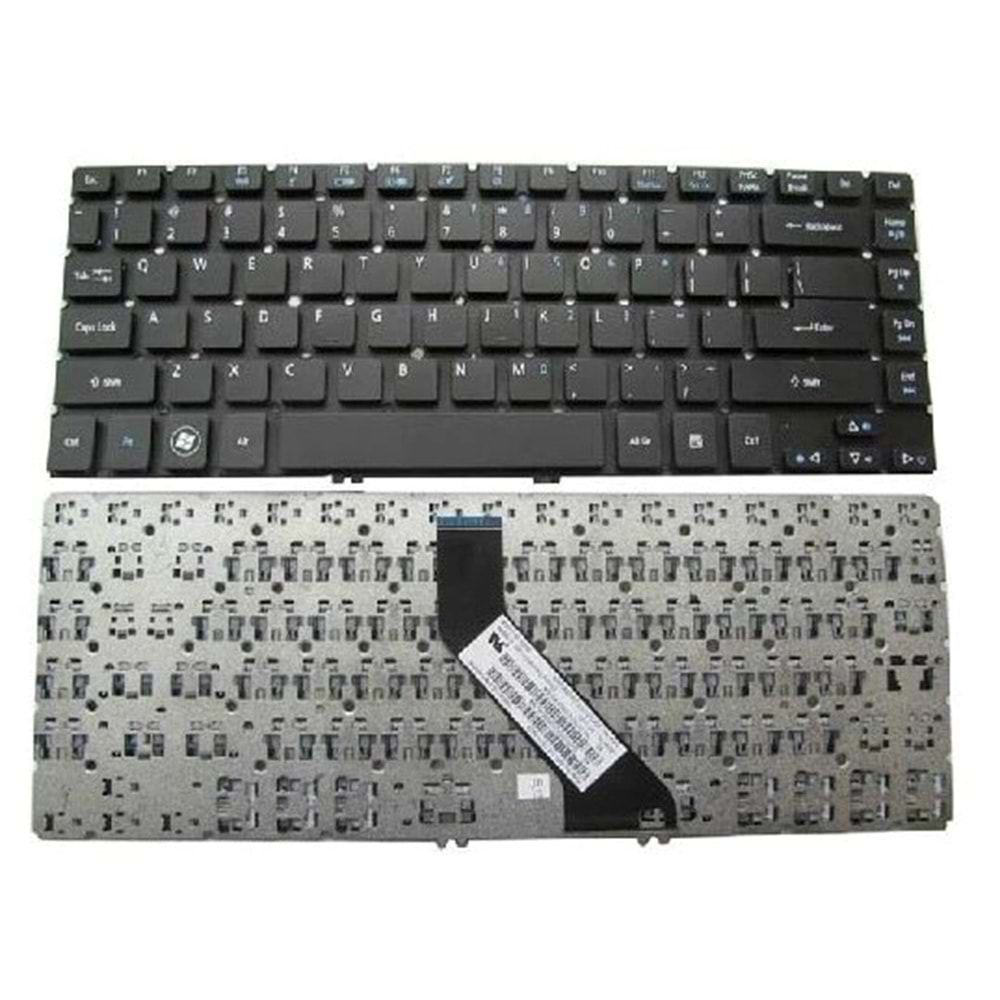 HYLACR125KLV - Acer Aspire V5-431G, V5-471G POWER BUTON Serisi Notebook Klavye (Siyah TR)