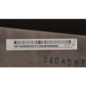 ** 2.EL - Orjinal Lenovo Yoga S1 S240 Notebook Ekran Arka Kapak Lcd Cover - AM10D000810 04X6446 AM10D000910
