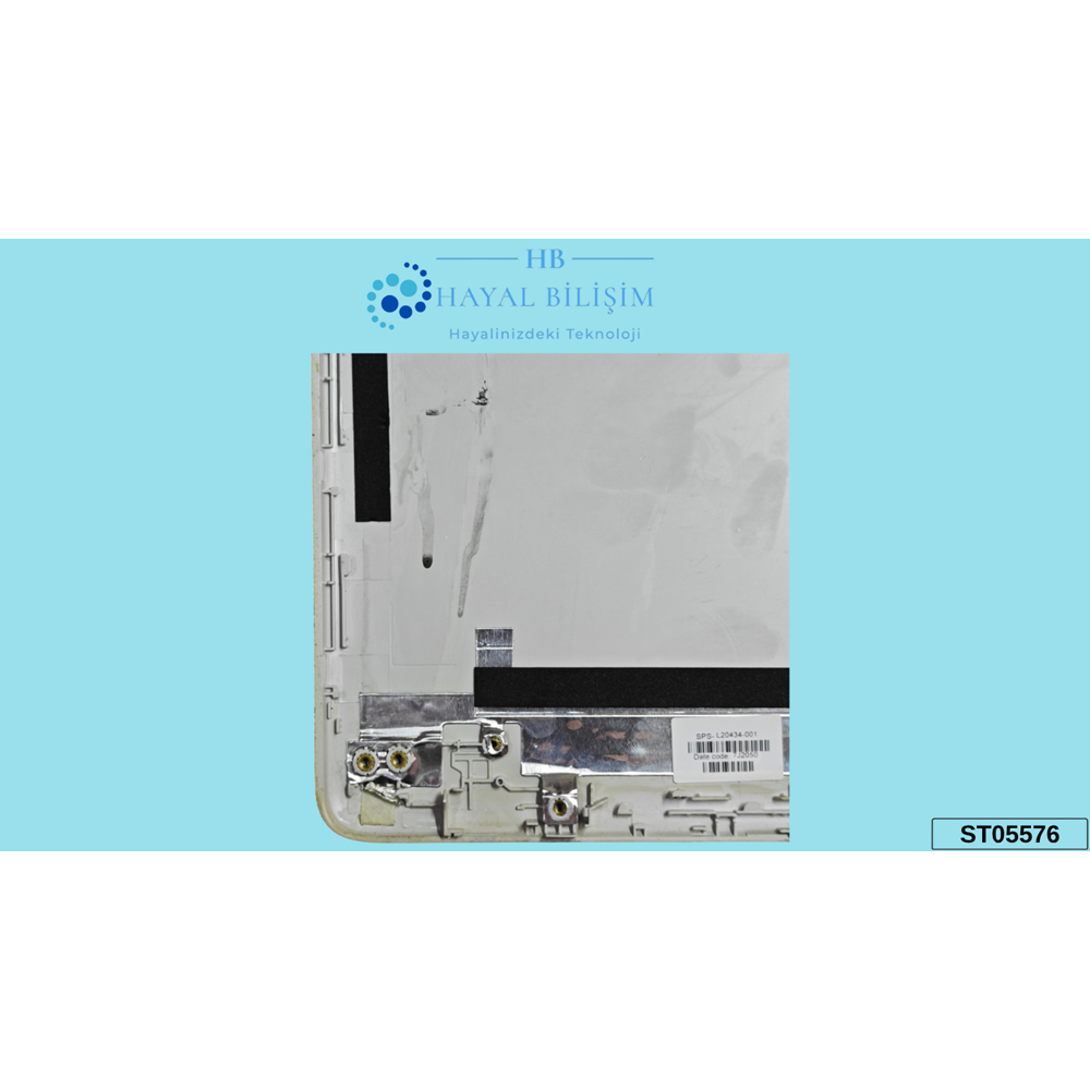 ** 2.EL - Orjinal Hp 15-DA 15-DB 250 G7 255 G7 256 G7 15G-DR 15G-DX 15Q-DS Gümüş Gri Notebook Ekran Arka Kapak Lcd Cover