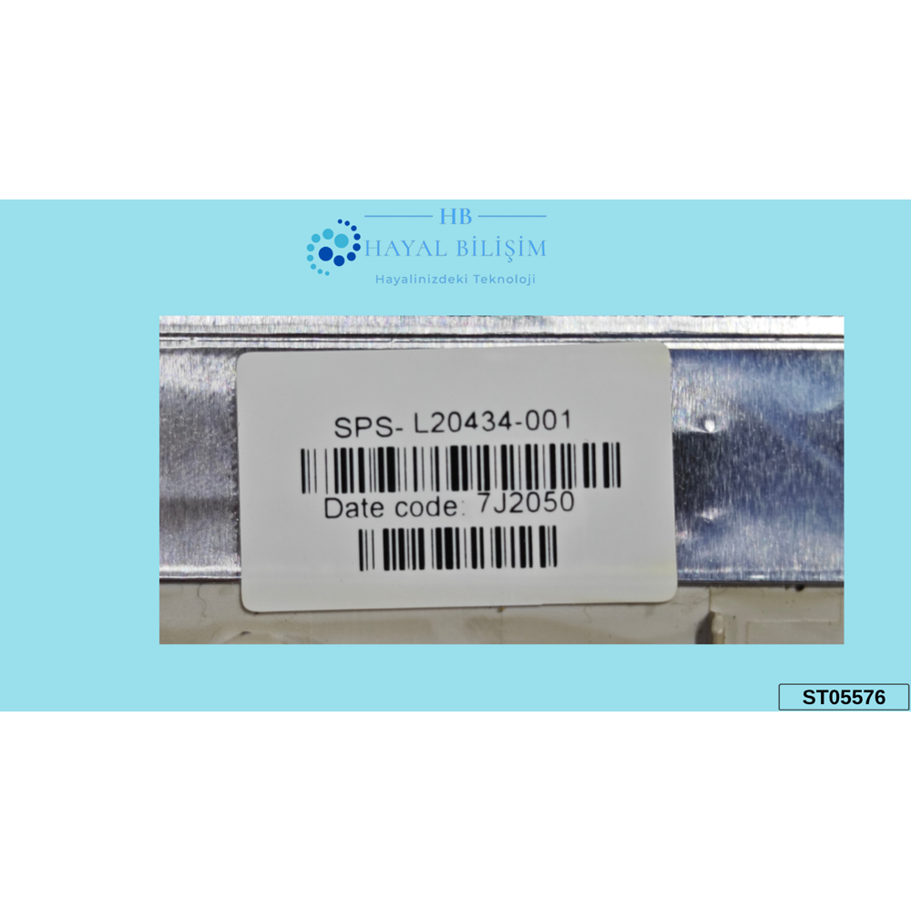 ** 2.EL - Orjinal Hp 15-DA 15-DB 250 G7 255 G7 256 G7 15G-DR 15G-DX 15Q-DS Gümüş Gri Notebook Ekran Arka Kapak Lcd Cover