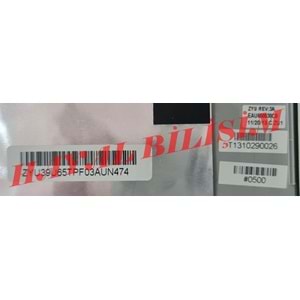 2.EL - Defolu Orjinal Hp Pavilion 15-N 15-F 15-J 15-D Gümüş Notebook Ekran Arka Kapak Lcd Cover - EAU650030C0