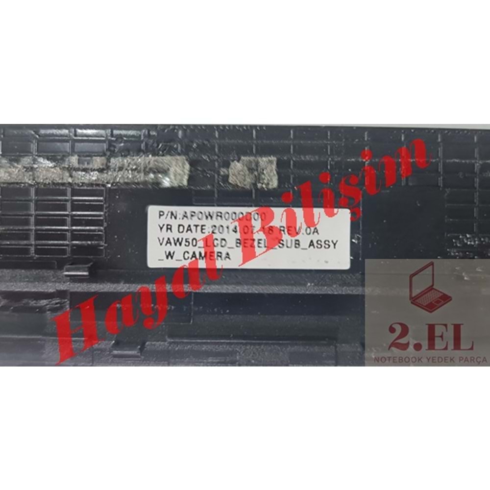 2.EL - Orjinal Dell Latitude E5540 Ekran Ön Çerçeve Lcd Bezel - AP0WR000D00 CN-0NR5CC