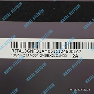 2.EL - Orjinal Asus Vivobook S200E Q200E X201E F202E X202E Notebook Ekran Arka Kapak Lcd Cover