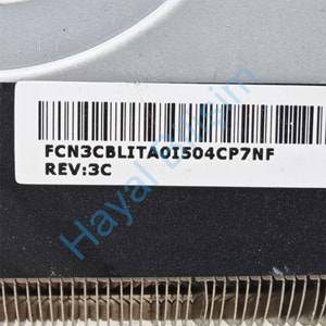 ++ 2.EL - Orjinal Toshiba Satellite L50 L50-B L55D-B L55T-B Notebook Ekran Kartlı Bakır Soğutucu Cpu Fan