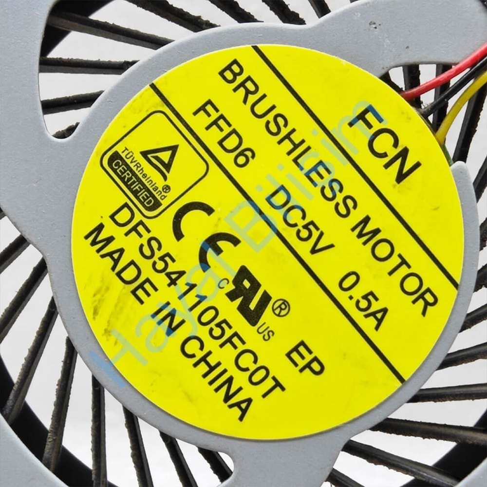 ++ 2.EL - Orjinal Toshiba Satellite L50 L50-B L55D-B L55T-B Notebook Ekran Kartlı Bakır Soğutucu Cpu Fan