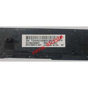 ** 2.EL - Orjinal Hp Elitebook 8470 8470P Notebook Ekran Ön Çerçeve Lcd Bezel - 686012-001 6070B0568801