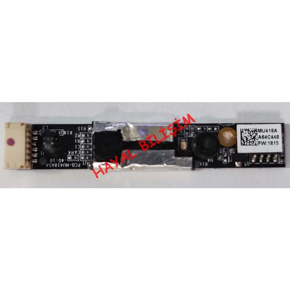 2.EL - Orjinal Toshiba L630 L635 L650 Notebook Dahili Kamera - PCB-MU418ASA