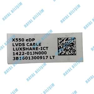 2.EL - Orjinal Asus X550 X550CA X550CC X550CL Notebook Lcd Data Kablosu