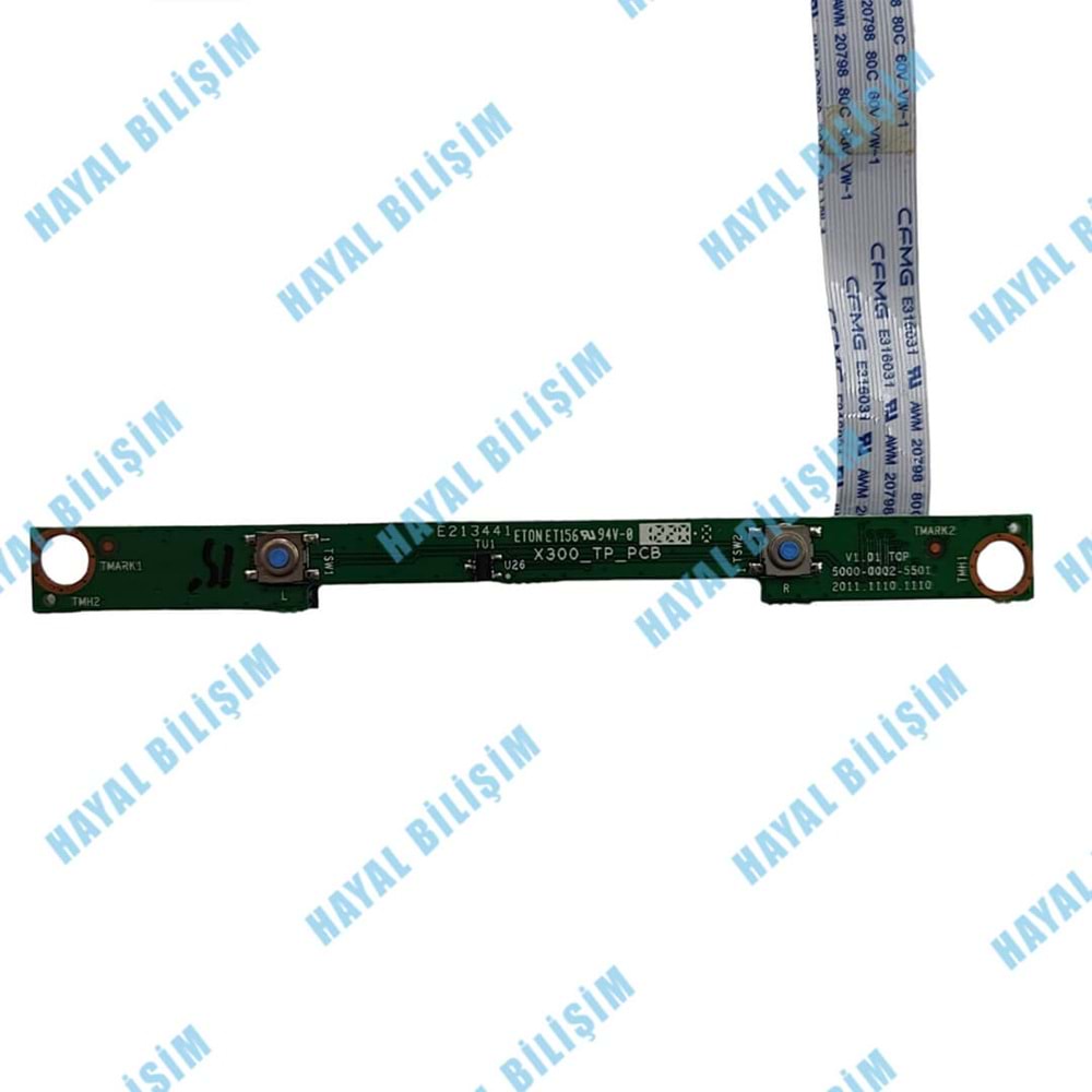 2.EL - Orjinal Casper CBL X300 Notebook Touchpad Kart - X300_TP_PCB