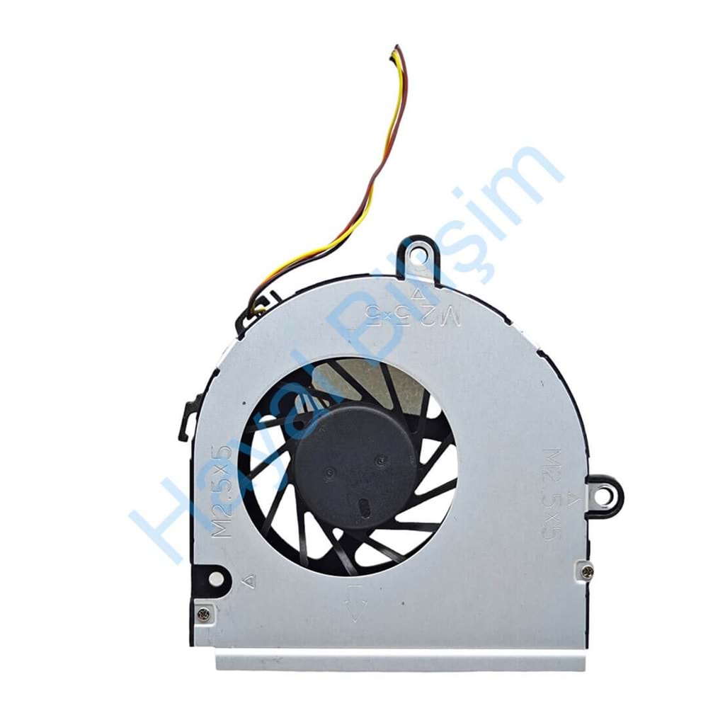 + Orijinal Çıkma Asus K43B K73 K43T K53B A53 A53U K53U X53U K53T 3 Pin Notebook Cpu Fan