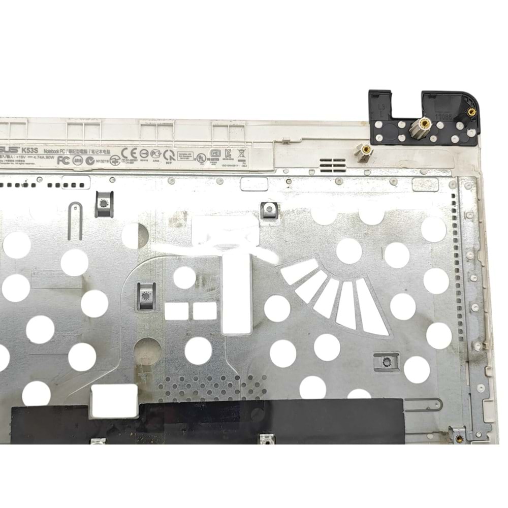 2.EL - Orjinal Asus Beyaz K53E K53S K53SD K53SV K53SJ K53F K53J A53F A53e A53S A53SV A53BY A53SD A53C A53J A53JA A53JB A53JC A53JE A53JH A53JQ A53JR A53JT A53JU A53SJ ASUS X53 X53S X53SV Notebook Klavye Üst Kasa