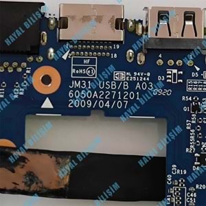 ** 2.EL - Orjinal Acer 3810T 3410T 3810ZT 3810TG Notebook Ethernet RJ45 Hdmı Usb Kart - 6050A2271201