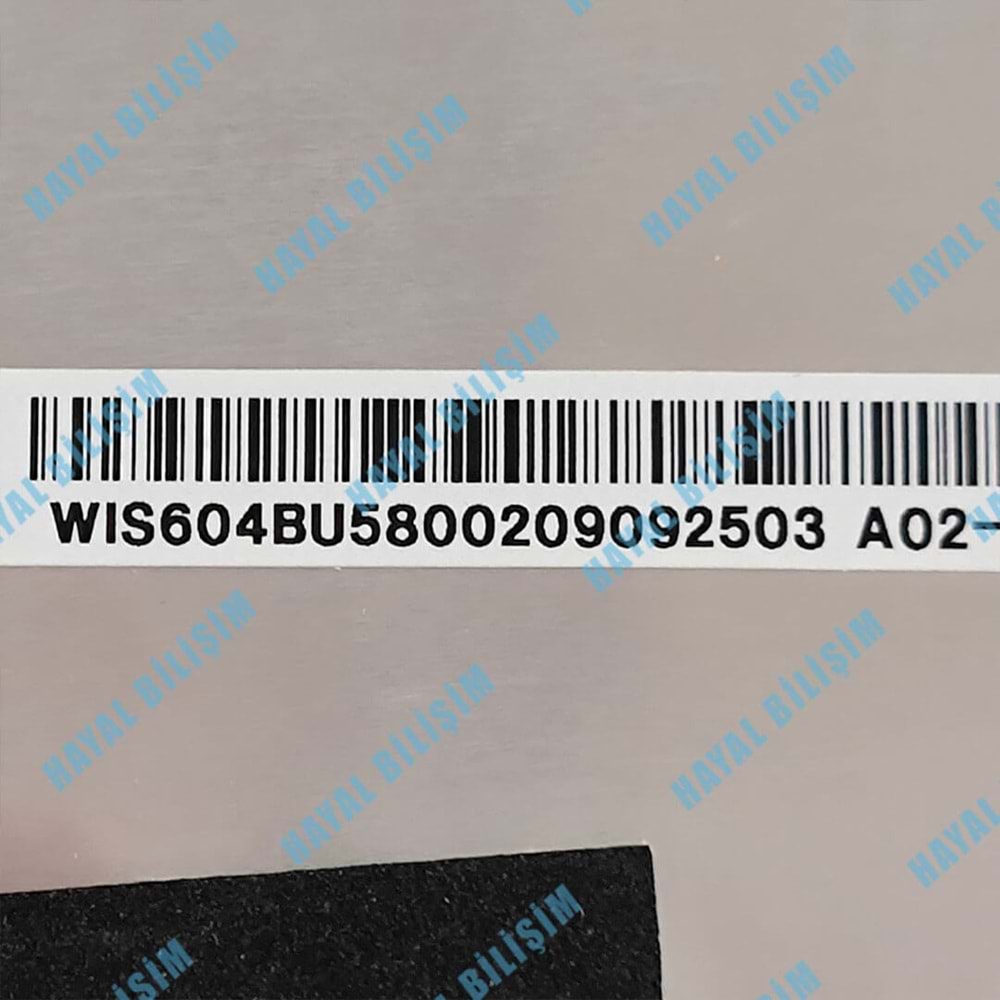 ** 2.EL - Orjinal Packard Bell TJ65 TJ66 TJ72 Notebook Ekran Arka Kapak Lcd Cover - WIS604BU5800