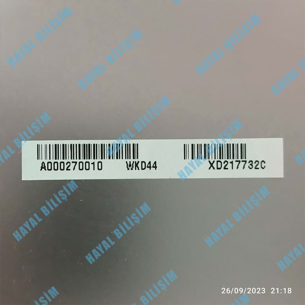 **2.EL - Orjinal Toshiba Satellite W30T-A-104 Notebook Ekran Arka Kapak Lcd Cover - A000270010
