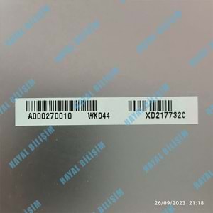 **2.EL - Orjinal Toshiba Satellite W30T-A-104 Notebook Ekran Arka Kapak Lcd Cover - A000270010