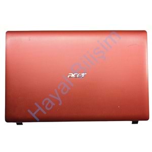 ** 2.EL - Orjinal Acer Aspire 5552 5742 5736 Kırmızı Notebook Ekran Arka Kapak Lcd Cover - AP0FO0001300