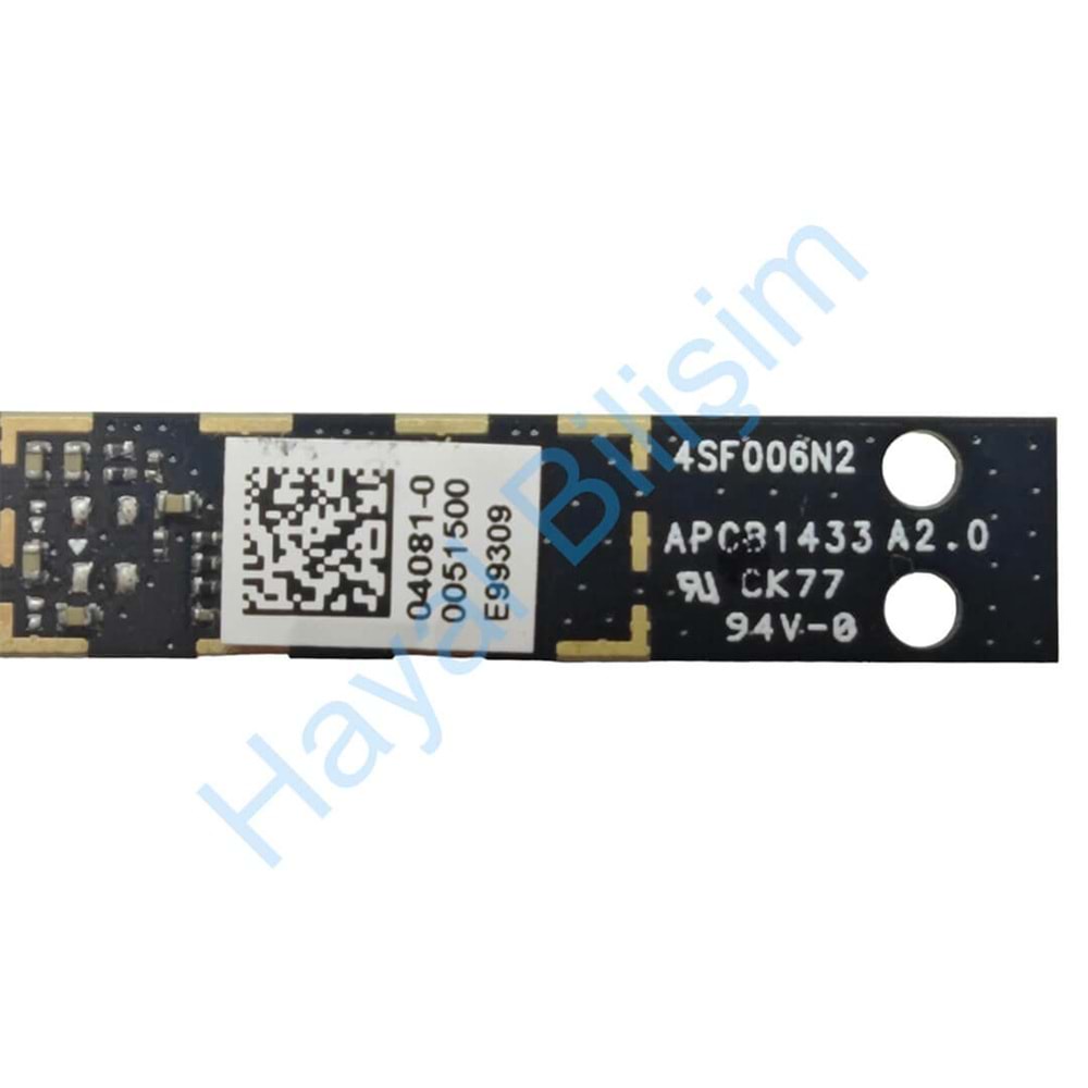 2.EL - Orjinal Asus X455L X455LA X455LD X455LN X551M X551MA X553M X553MA X555L X555LA X555LD X555LN A555L A555LN Notebook Dahili Kamera Webcam