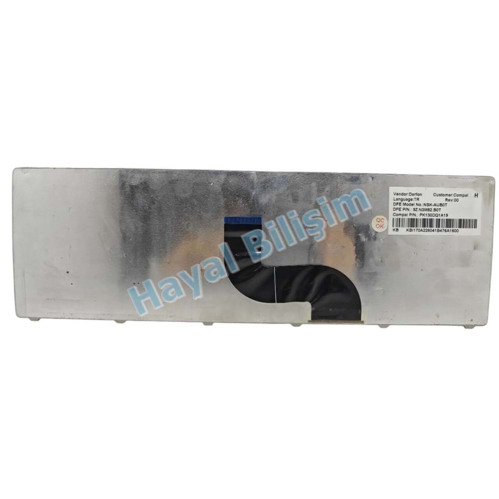 2.EL - Orjinal Acer 5251 5536 5736 5738 5742 5745 7336 7535 Notebook Tr Klavye Tuş Takımı