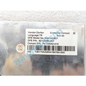 2.EL - Orjinal Acer 5251 5536 5736 5738 5742 5745 7336 7535 Notebook Tr Klavye Tuş Takımı