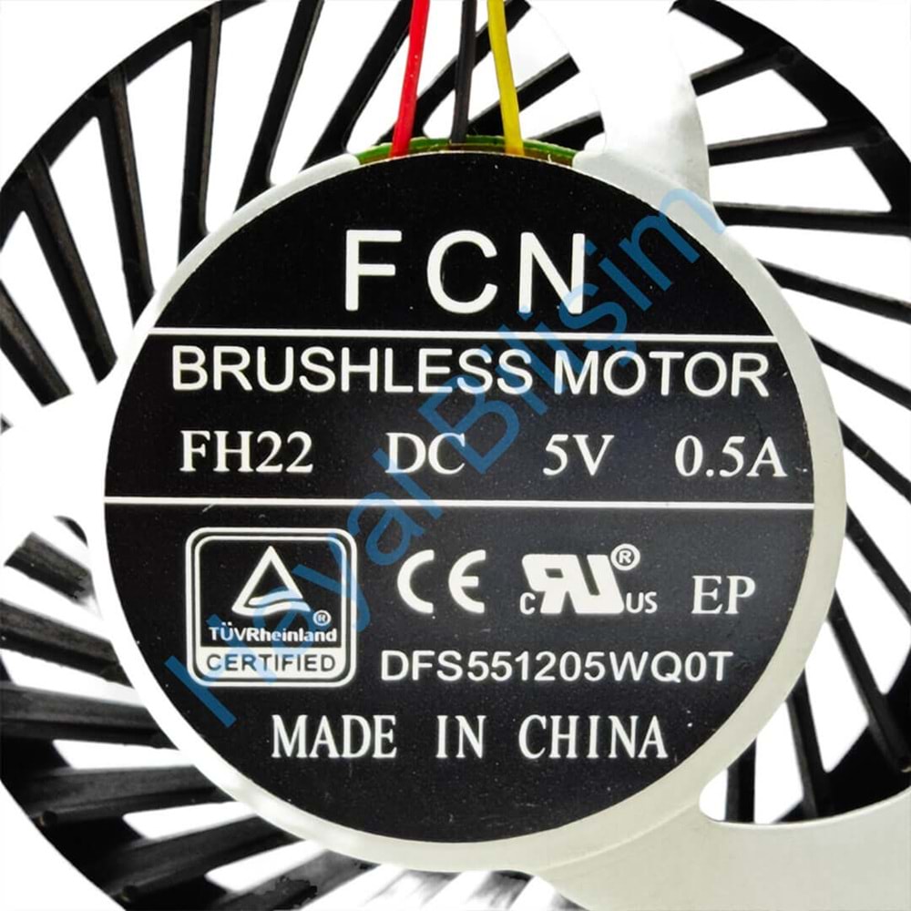 2.EL - Orjinal Casper C900 Monster Uyumlu 6-31-N5502-102 DFS551205WQ0T FH22 Notebook Cpu Fan