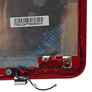 ** 2.EL - Orjinal Hp Pavilion 15-AU 15-AW TPN-Q172 TPN-Q175 Kırmızı Notebook Ekran Arka Kapak Lcd Cover - TRQ3LG34TP