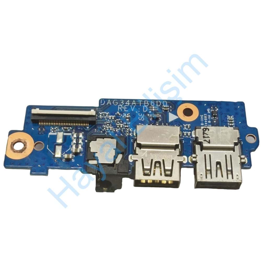 2.EL - Orjinal Hp Pavilion 15-AU 15-AW TPN-Q172 TPN-Q175 Notebook Usb Ses Kart