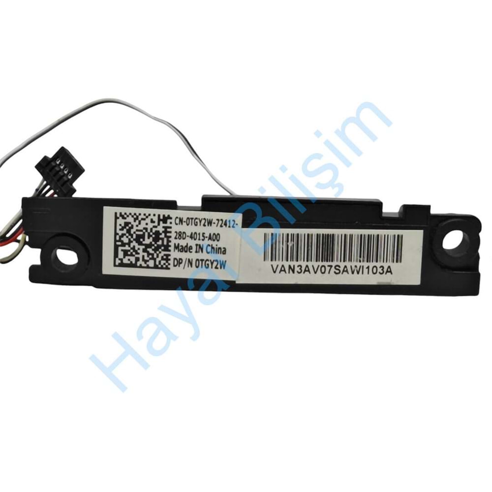 2.EL - Orjinal Dell Vostro 3360 V3360 P32G Notebook Dahili Hoparlör